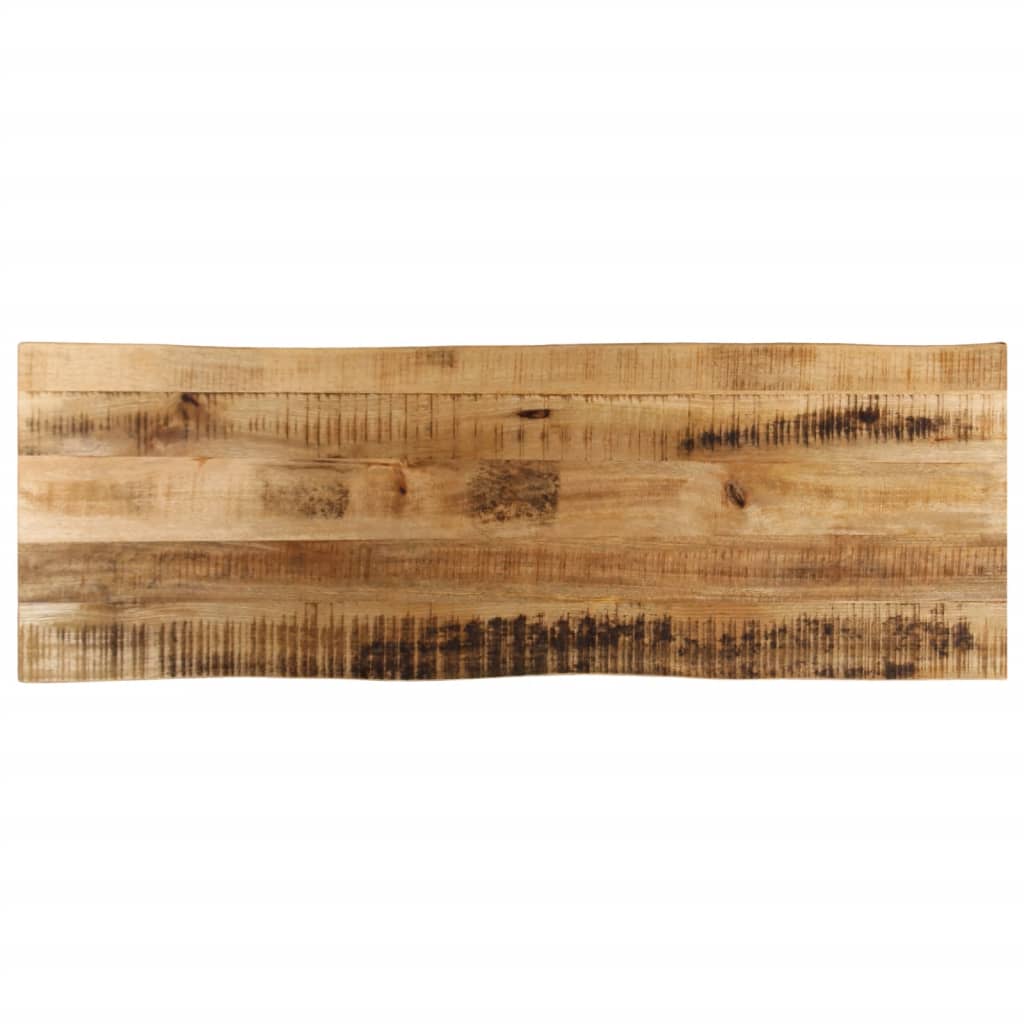 Bordsskiva 60X40X2,5 Cm Rektangulär Massiv Akacia Rustik Kant