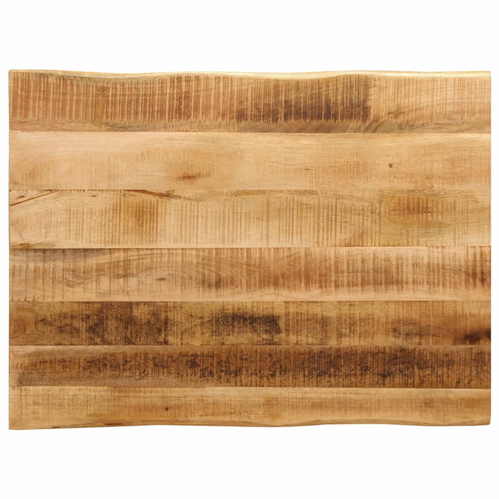 Bordsskiva 60X40X2,5 Cm Rektangulär Massiv Akacia Rustik Kant