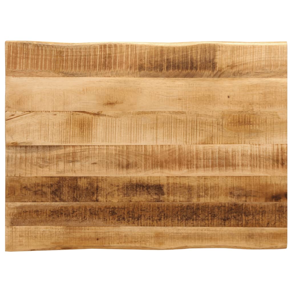 Bordsskiva 60X40X2,5 Cm Rektangulär Massiv Akacia Rustik Kant