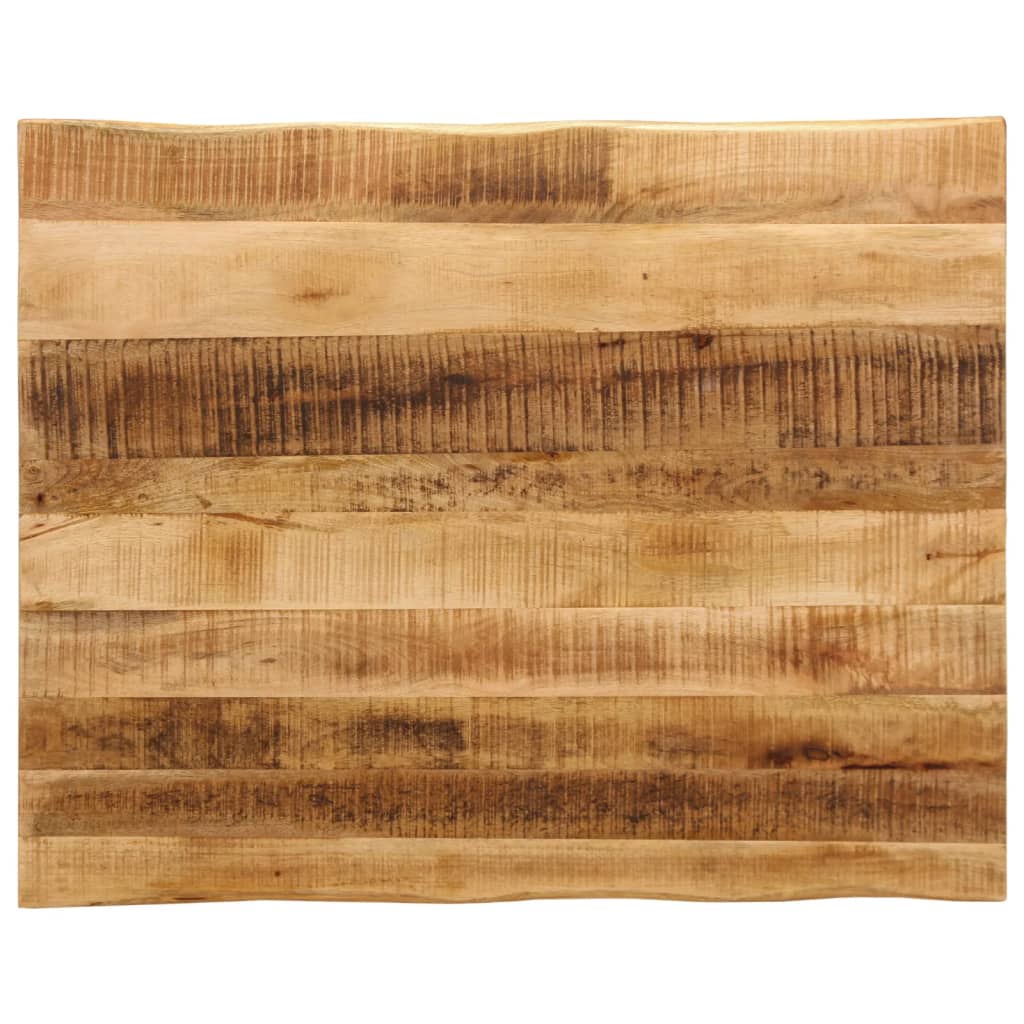 Bordsskiva 60X40X2,5 Cm Rektangulär Massiv Akacia Rustik Kant