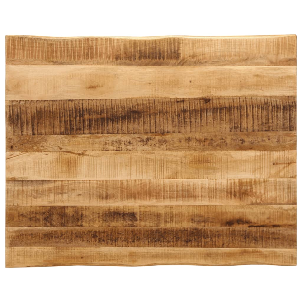 Bordsskiva 60X40X2,5 Cm Rektangulär Massiv Akacia Rustik Kant
