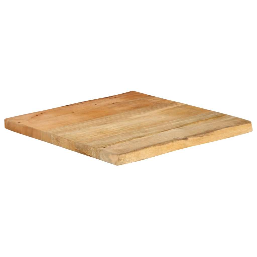 Bordsskiva 60X40X2,5 Cm Rektangulär Massiv Akacia Rustik Kant