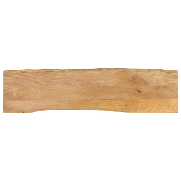 Bordsskiva 140X60X3,8 Cm Levande Kant Massivt Mangoträ