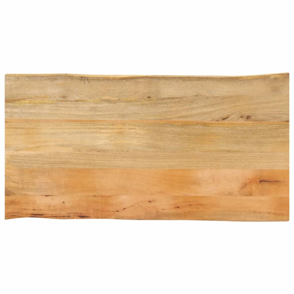 Bordsskiva 60X40X2,5 Cm Rektangulär Massiv Akacia Rustik Kant