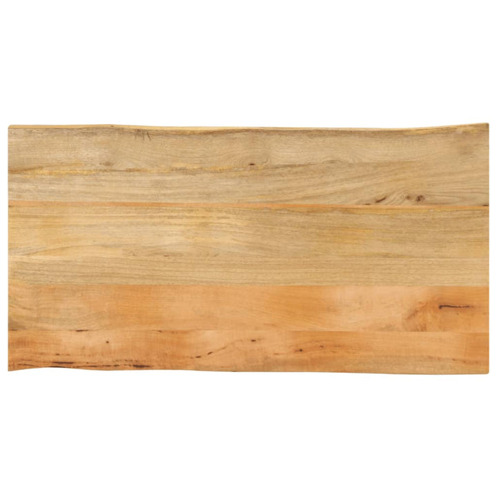 Bordsskiva 60X40X2,5 Cm Rektangulär Massiv Akacia Rustik Kant