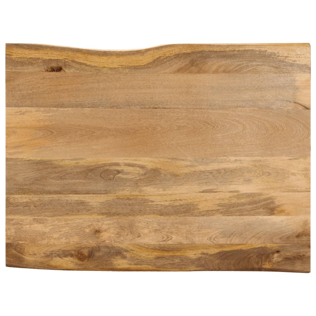 Bordsskiva 60X40X2,5 Cm Rektangulär Massiv Akacia Rustik Kant