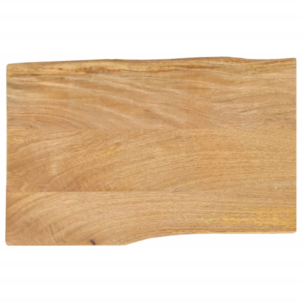 Bordsskiva 60X40X2,5 Cm Rektangulär Massiv Akacia Rustik Kant