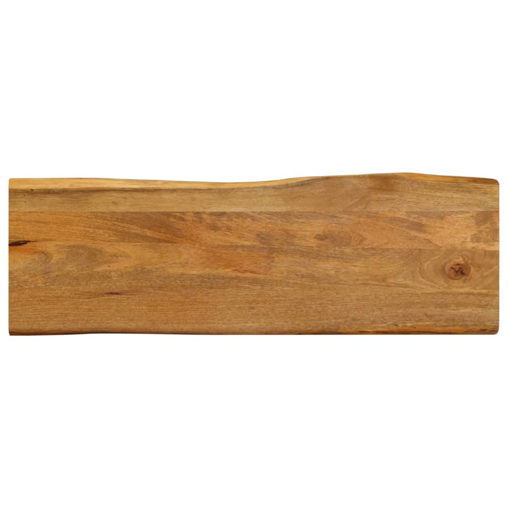 Bordsskiva 60X40X2,5 Cm Rektangulär Massiv Akacia Rustik Kant