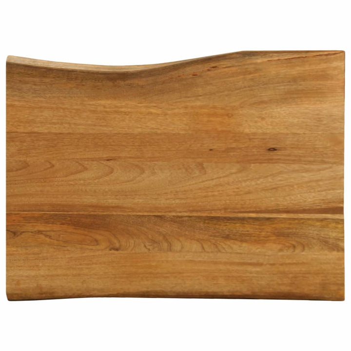 Bordsskiva 60X40X2,5 Cm Rektangulär Massiv Akacia Rustik Kant