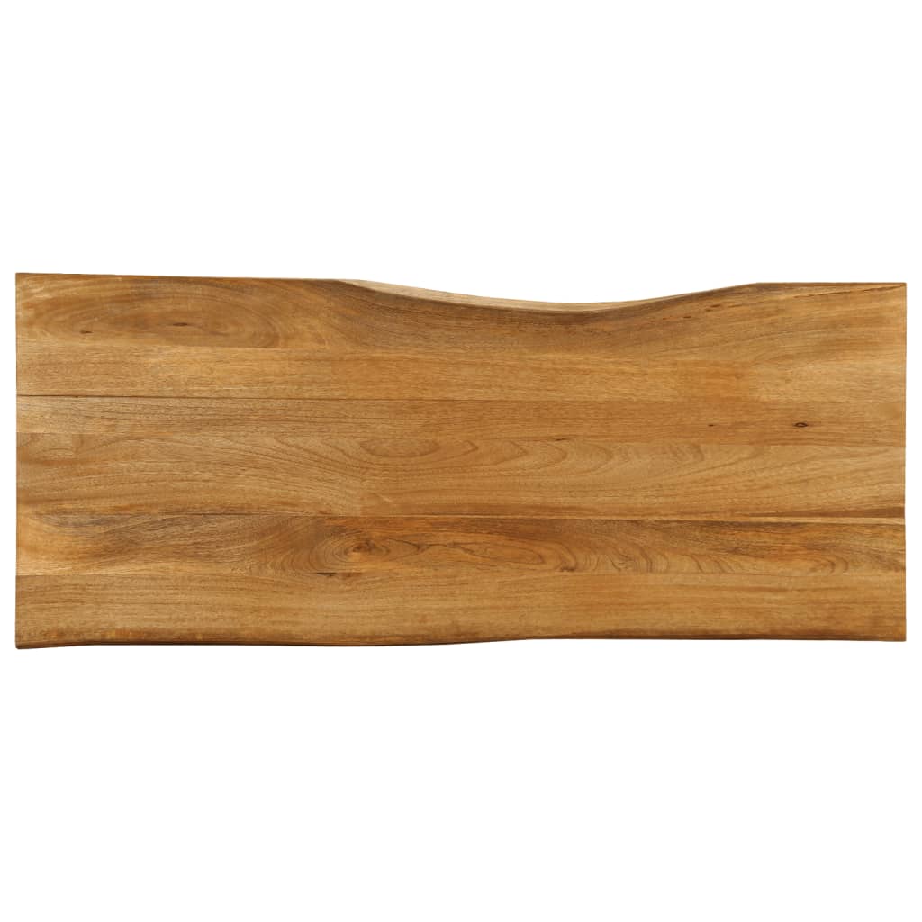 Bordsskiva 60X40X2,5 Cm Rektangulär Massiv Akacia Rustik Kant