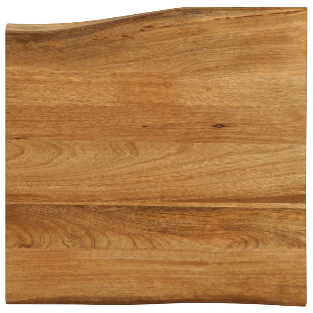 Bordsskiva 60X40X2,5 Cm Rektangulär Massiv Akacia Rustik Kant