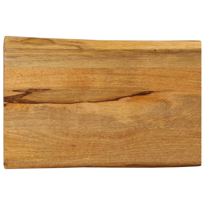 Bordsskiva 140X60X3,8 Cm Levande Kant Massivt Mangoträ