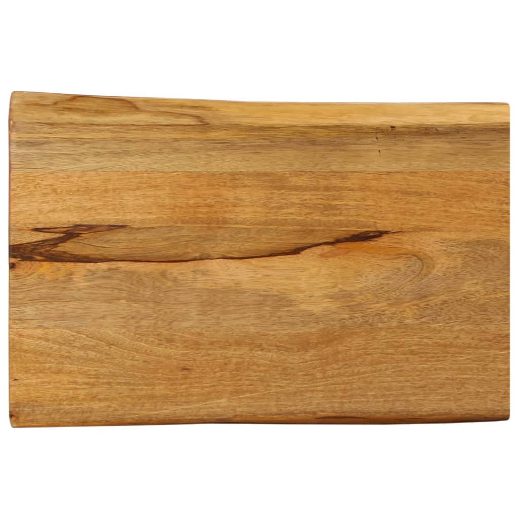 Bordsskiva 60X40X2,5 Cm Rektangulär Massiv Akacia Rustik Kant