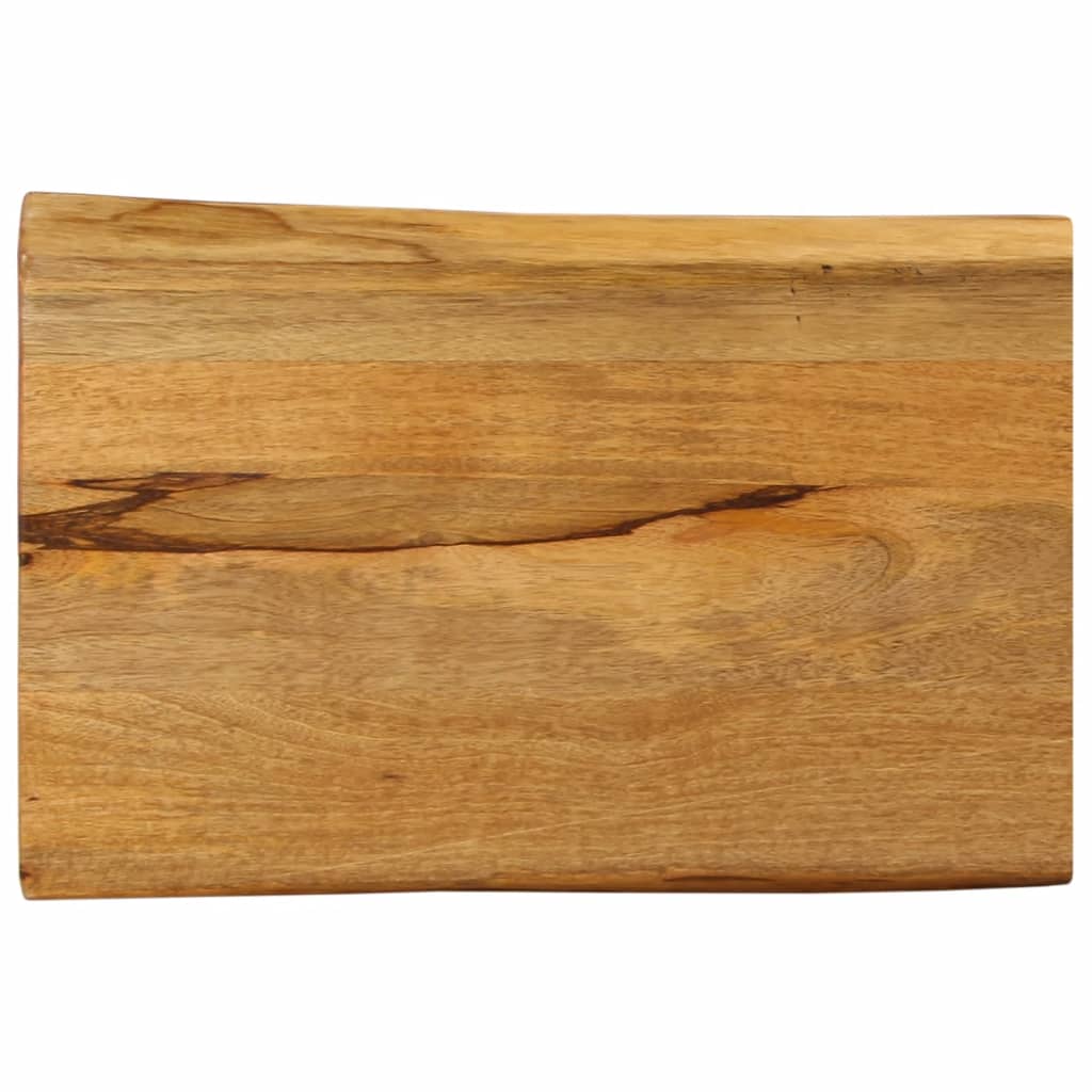 Bordsskiva 60X40X2,5 Cm Rektangulär Massiv Akacia Rustik Kant