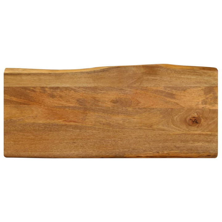 Bordsskiva 60X40X2,5 Cm Rektangulär Massiv Akacia Rustik Kant