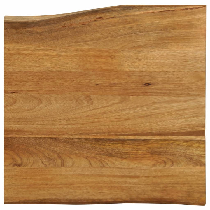 Bordsskiva 60X40X2,5 Cm Rektangulär Massiv Akacia Rustik Kant