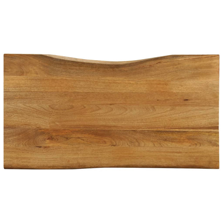 Bordsskiva 60X40X2,5 Cm Rektangulär Massiv Akacia Rustik Kant