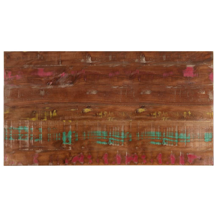 Bordsskiva 90X90X2,5 Cm Fyrkantig Massivt Återvunnet Trä