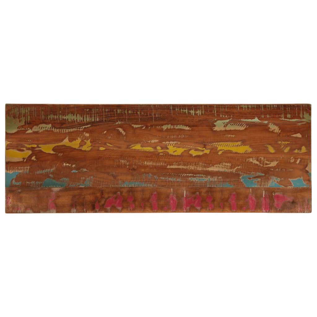 Bordsskiva 90X90X2,5 Cm Fyrkantig Massivt Återvunnet Trä