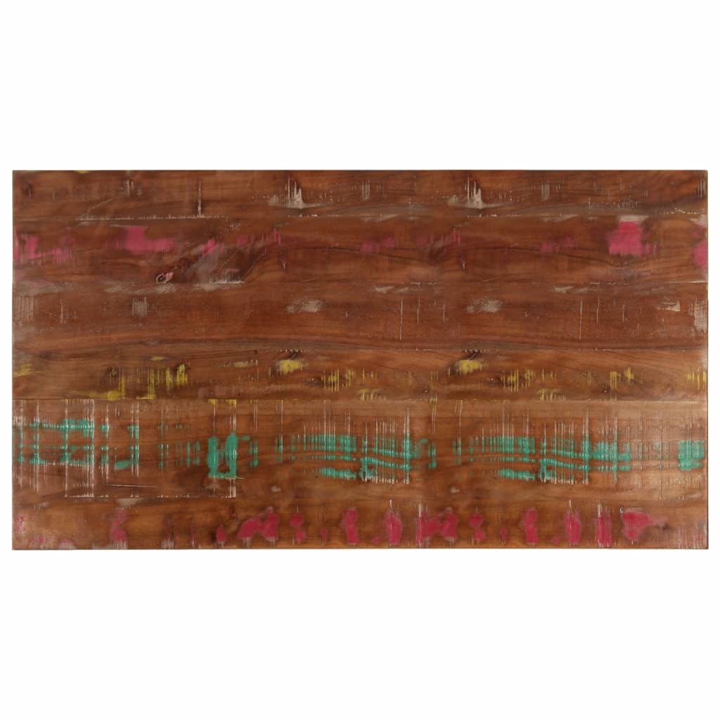 Bordsskiva 90X90X2,5 Cm Fyrkantig Massivt Återvunnet Trä