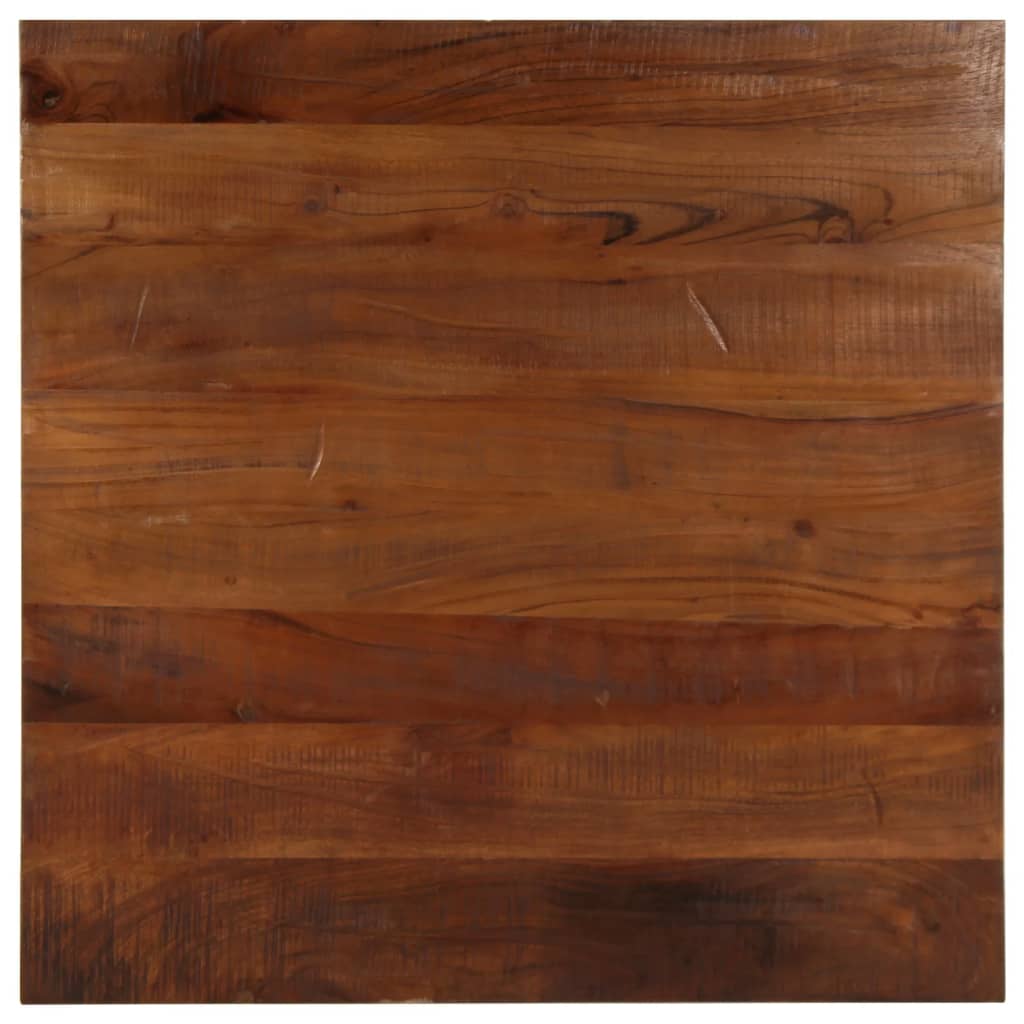 Bordsskiva 90X90X2,5 Cm Fyrkantig Massivt Återvunnet Trä