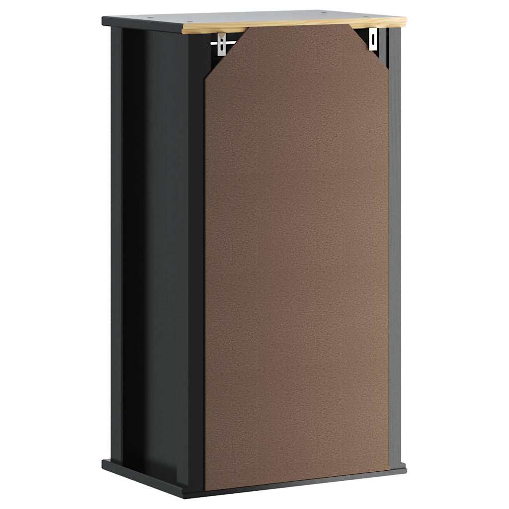 Badrumsskåp Berg 40X27X71,5 Cm Massiv Furu