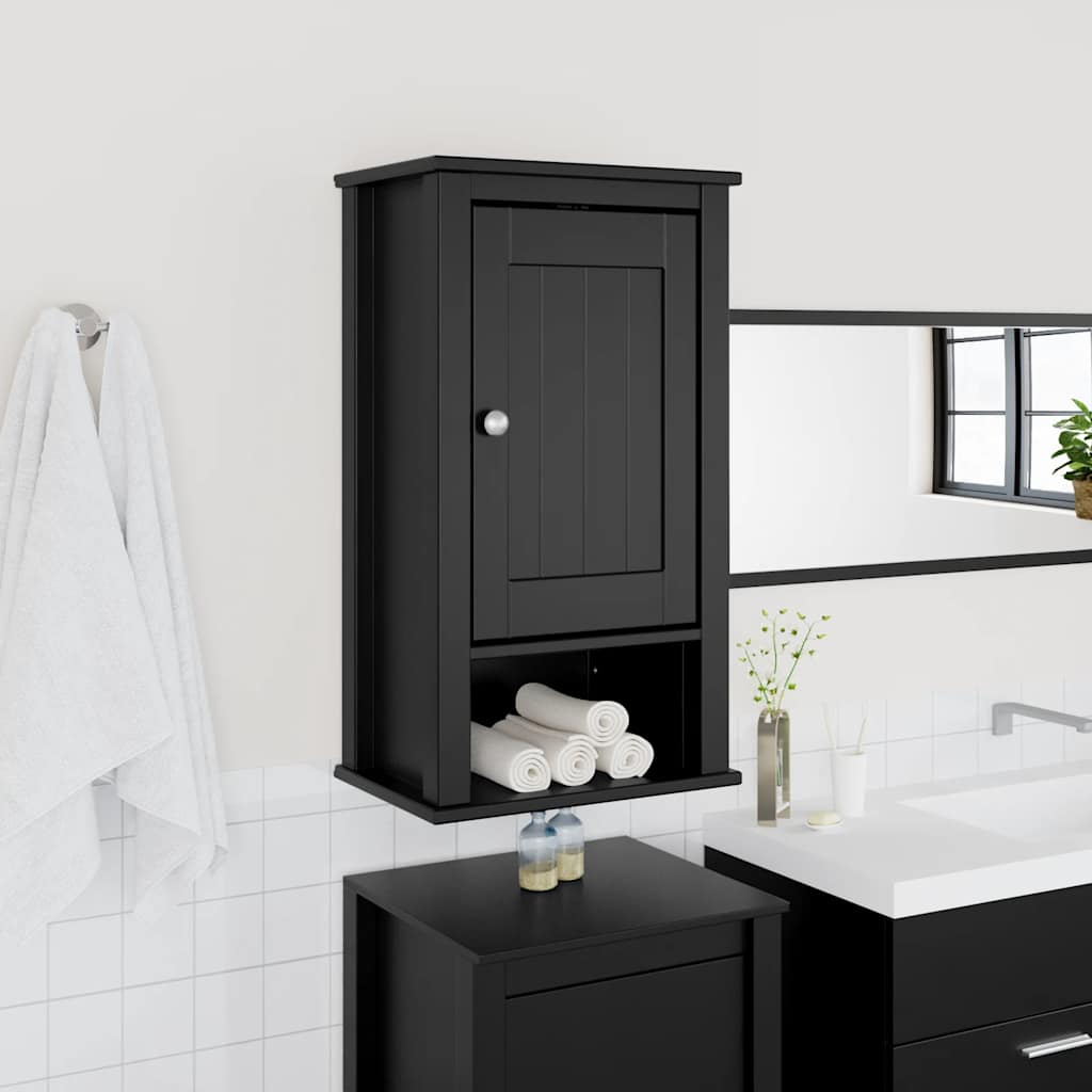Badrumsskåp Berg 40X27X71,5 Cm Massiv Furu