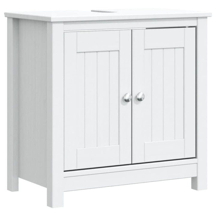 Tvättställsskåp Berg 60X34X59 Cm Massiv Furu