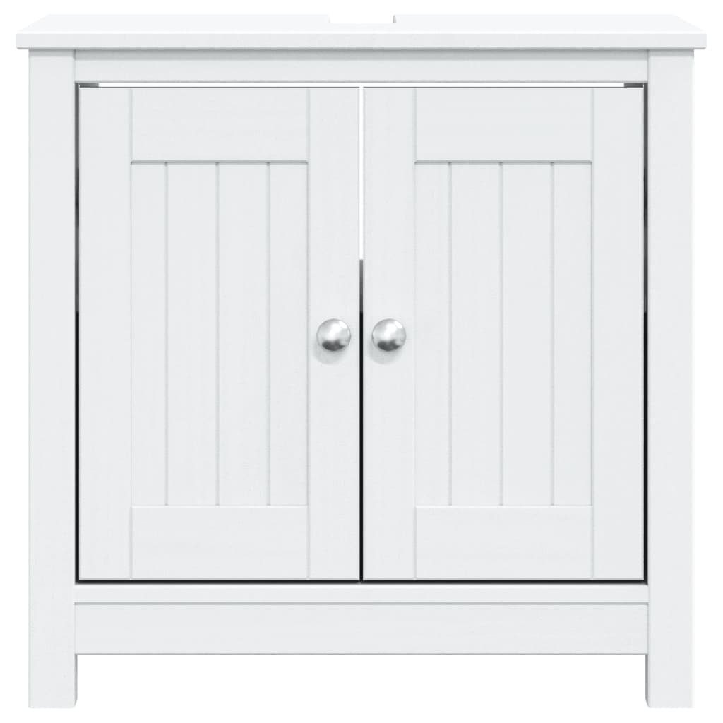 Tvättställsskåp Berg 60X34X59 Cm Massiv Furu