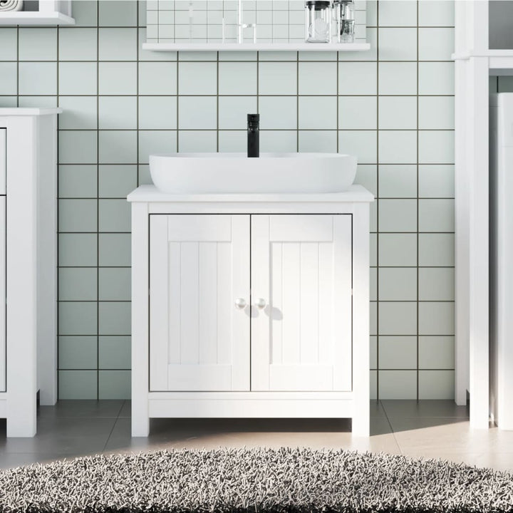 Tvättställsskåp Berg 60X34X59 Cm Massiv Furu