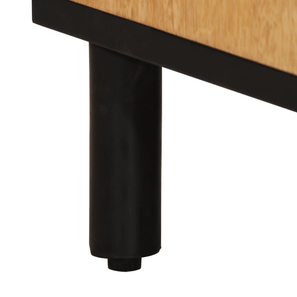 Tv-Bänk 105X33X46 Cm Massivt Mangoträ