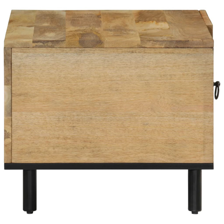 Soffbord 80X50X40 Cm Massivt Mangoträ