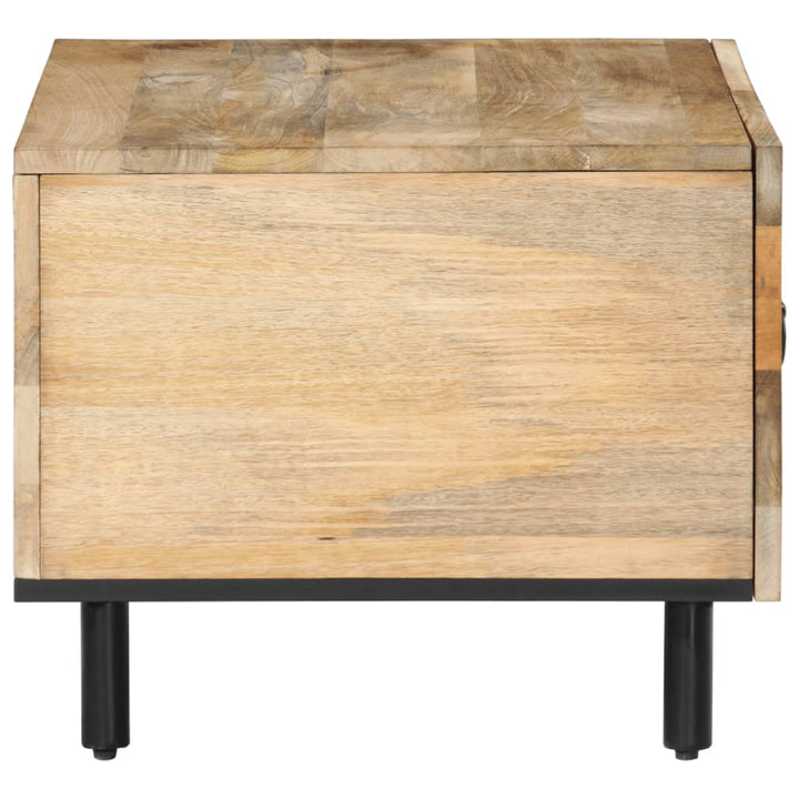 Soffbord 80X50X40 Cm Massivt Mangoträ