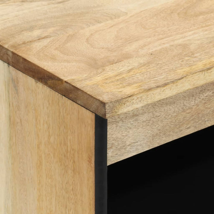 Sidoskåp 60X33X75 Cm Massivt Mangoträ