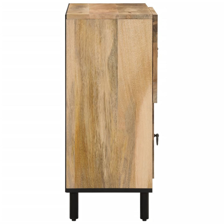 Sidoskåp 80X33X75 Cm Massivt Mangoträ