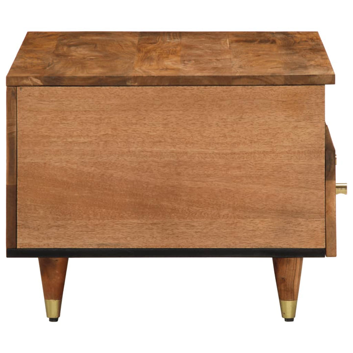 Soffbord 80X54X40 Cm Massivt Mangoträ