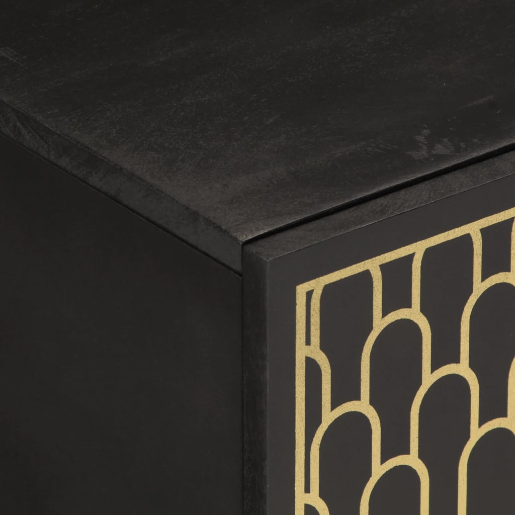 Soffbord 100X54X40 Cm Massivt Mangoträ