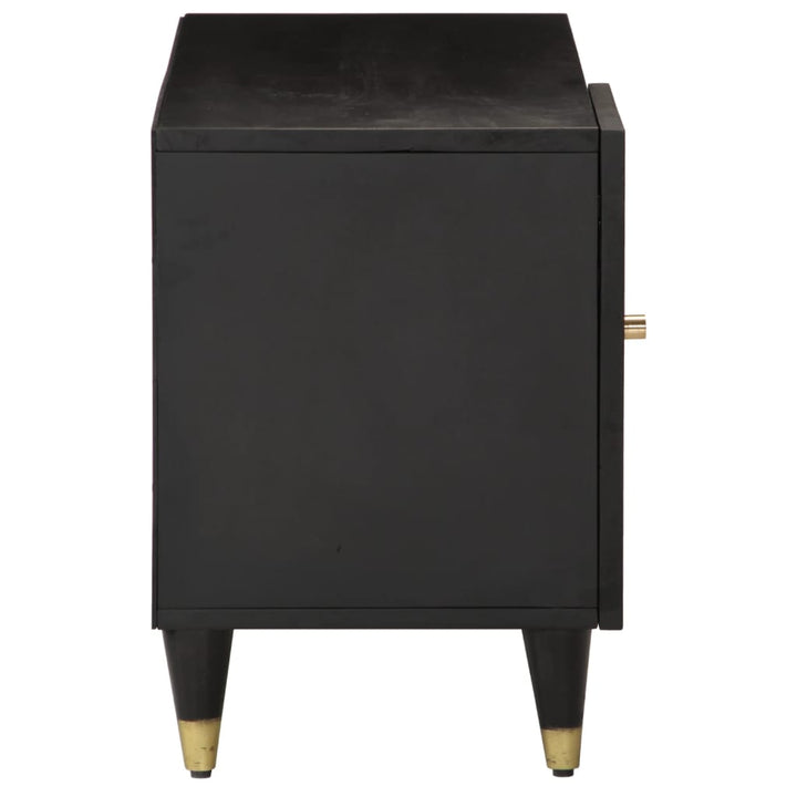 Tv-Bänk 80X31,5X46 Cm Massivt Mangoträ