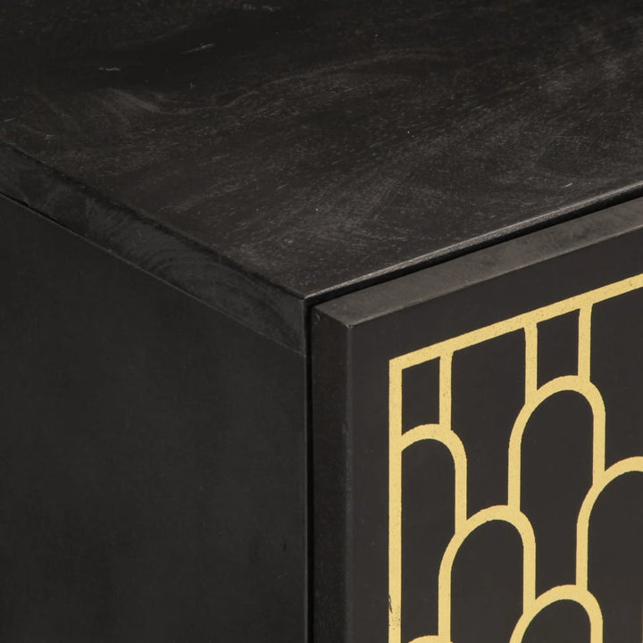 Tv-Bänk 80X31,5X46 Cm Massivt Mangoträ