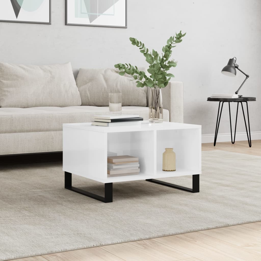 Soffbord Sonoma-Ek 60X50X36,5 Cm Konstruerat Trä
