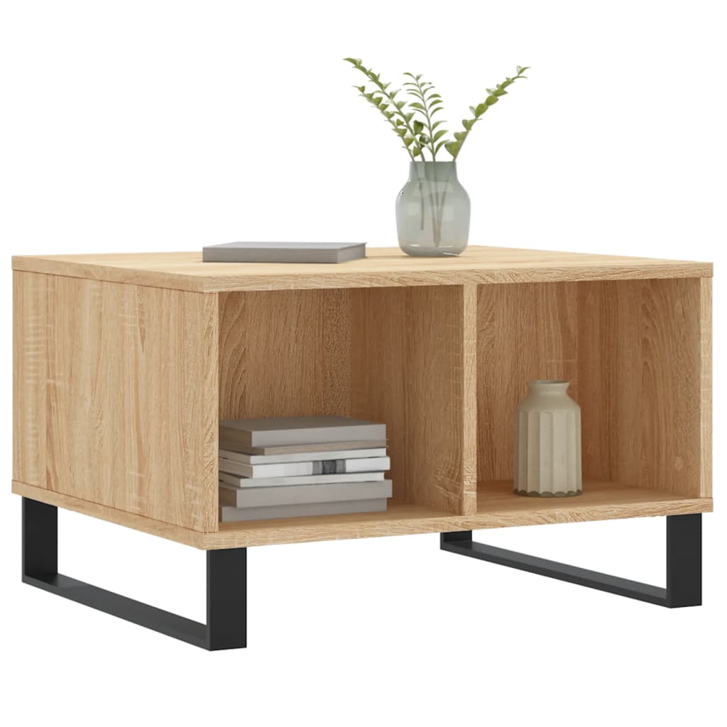 Soffbord Sonoma-Ek 60X50X36,5 Cm Konstruerat Trä