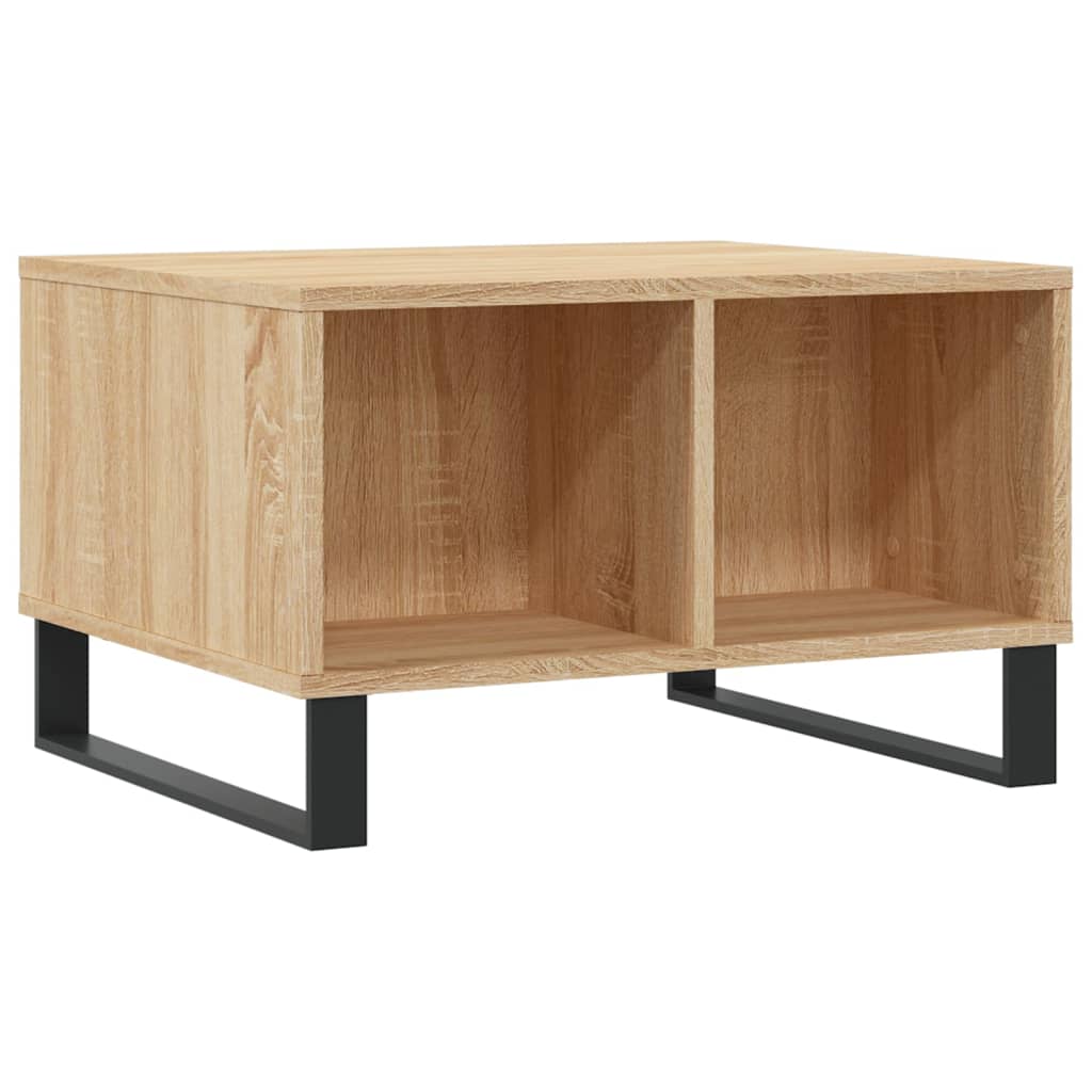 Soffbord Sonoma-Ek 60X50X36,5 Cm Konstruerat Trä