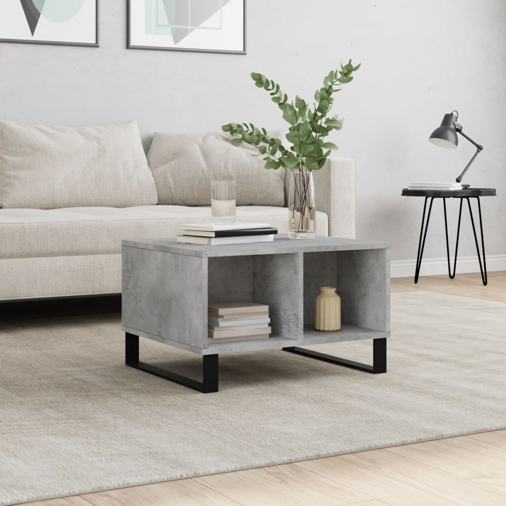 Soffbord Sonoma-Ek 60X50X36,5 Cm Konstruerat Trä