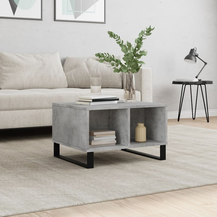 Soffbord Sonoma-Ek 60X50X36,5 Cm Konstruerat Trä