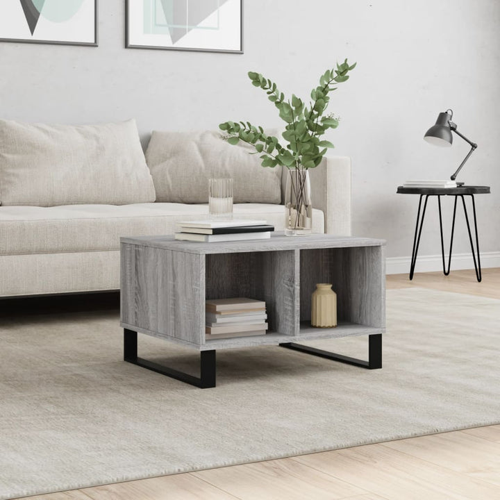 Soffbord Sonoma-Ek 60X50X36,5 Cm Konstruerat Trä