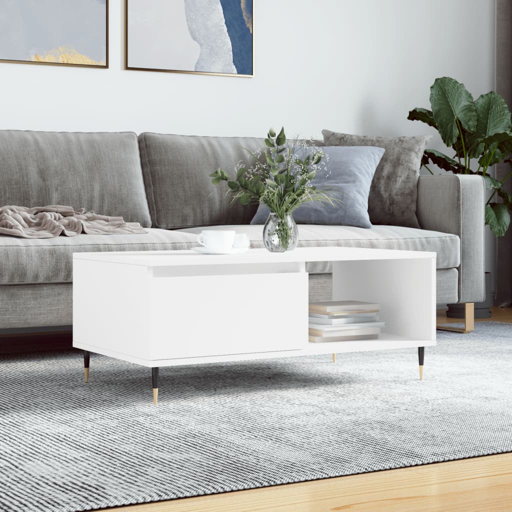 Soffbord 90X50X36,5 Cm Konstruerat Trä