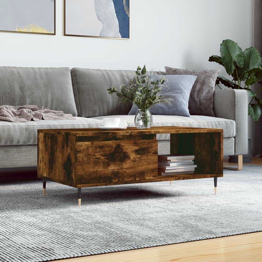 Soffbord 90X50X36,5 Cm Konstruerat Trä