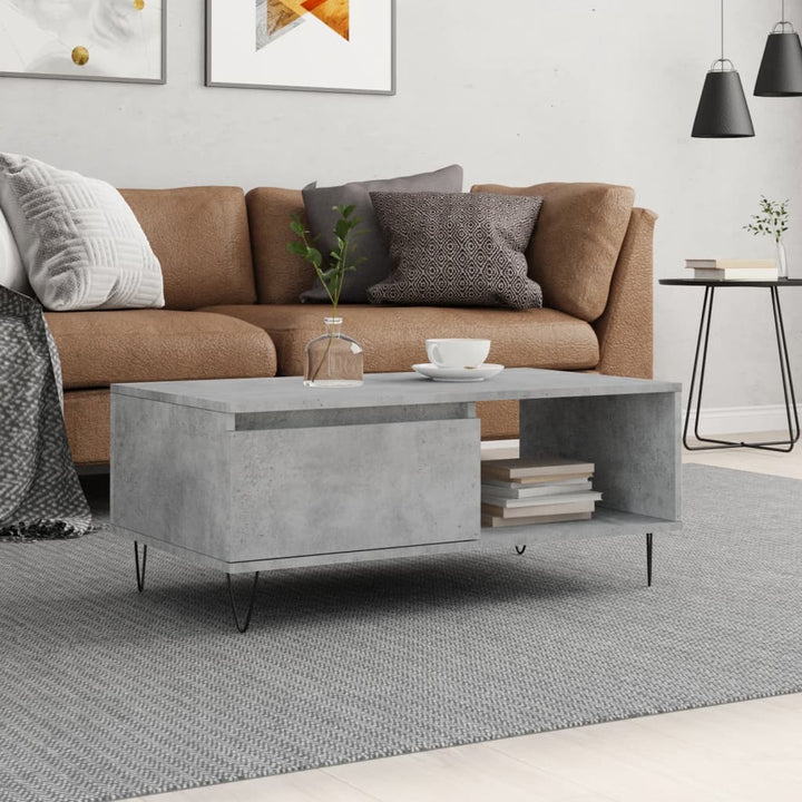 Soffbord 90X50X36,5 Cm Konstruerat Trä