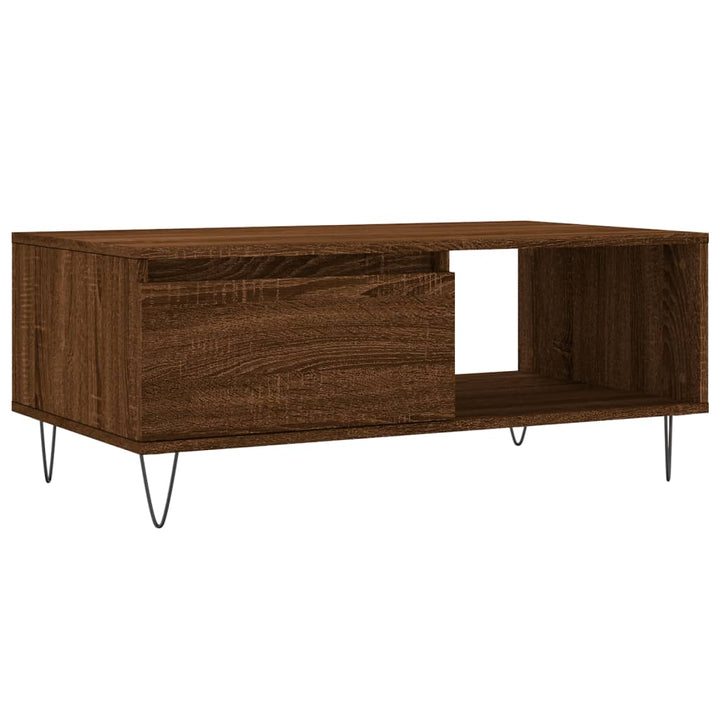 Soffbord 90X50X36,5 Cm Konstruerat Trä
