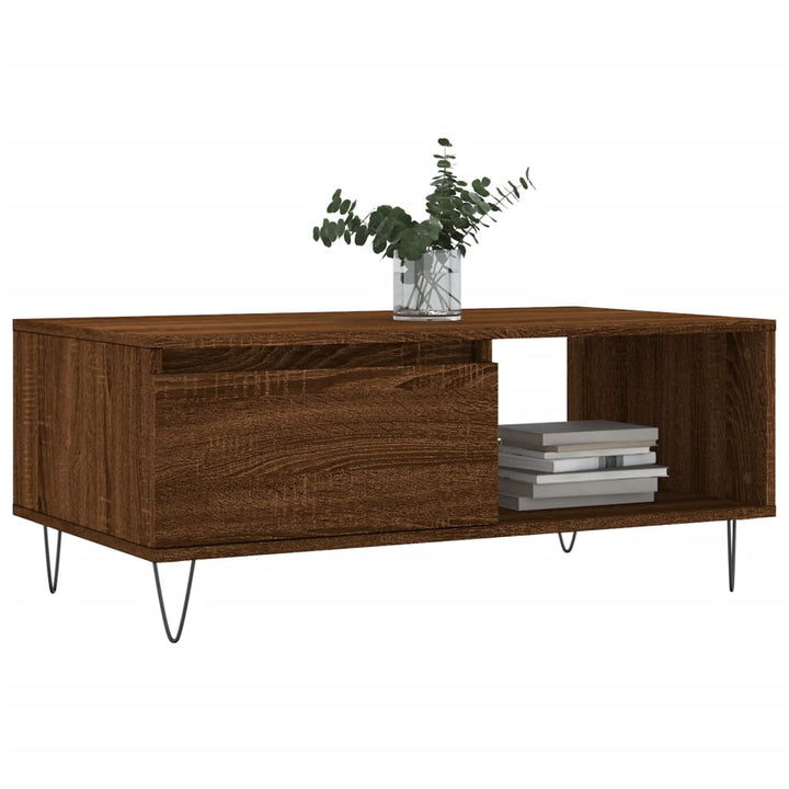 Soffbord 90X50X36,5 Cm Konstruerat Trä